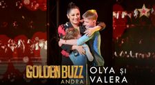 Românii au talent 2023: Olya și Valera, Golden Buzz-ul Andrei. La o vârstă fragedă au arătat o performanță la care puțini adulți reușesc să ajungă 