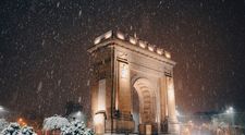 Când ninge în luna decembrie în București. Zilele în care sunt așteptați primii fulgi de zăpadă
