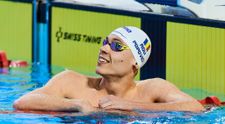David Popovici, prima reacție după ce a mai câștigat o medalie în doar 24 de ore: "Ani de muncă, sacrificii şi visuri"