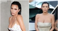 Care e fosta și care e actuala soție a lui Kanye? Greu de deosebit! Kim Kardashian, copia perfectă a Biancăi Censori în cele mai noi imagini