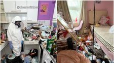 “O mamă și copilul ei trăiesc aici! Niciun copil nu ar trebui să se întoarcă de la scoală la așa ceva!” Femeia care curăță gratis locuințe de… nelocuit