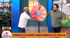Cosmin Seleși învârte roata norocului de ziua lui. Ce cadou așteaptă de la cei dragi: 