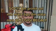 Gigi Becali, bacșiș enorm pentru un livrator! Câți bani i-a oferit
