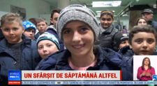 Proiectul social al unor studenti din Bacau: 40 de copii sarmani dusi la muzeu si cinema