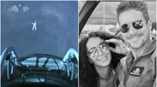 Momentul spectaculos în care Felix Baumgartner sare din stratosferă pe Pământ. Videoclipul face înconjurul internetului după moartea lui