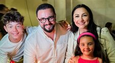Andra, al doilea an consecutiv în Dubai, de Paște . Cât de elegantă a fost familia Măruță în noaptea Învierii