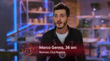 Marco Genna, compleșit de emoții: „Eu vreau să fiu cineva, vreau să fiu chef”