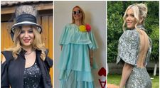 Cele mai spectaculoase ținute de la nunta Roxanei Hulpe. Cum s-au îmbrăcat Andreea Esca și nașa Andreea Ibacka