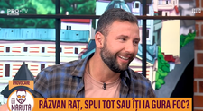 Răzvan Raț a acceptat provocarea sosurilor picante de La Măruță