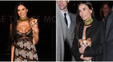 Demi Moore și cățelușa Pilaf, în centrul atenției la prezentarea Gucci: „E vampir? Femeia asta arată mai bine ca la 25 de ani!”