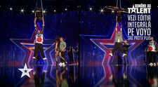 Smiley și Pavel Bartoș, demonstrație de acrobație cu DUO Turkeev. Ce au făcut pe scenă e memorabil