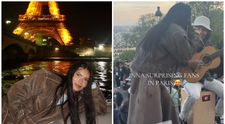 În pantaloni cu rupturi și geacă de piele, Inna a făcut senzație cu un moment live într-un loc celebru din Paris: „Mi-am făcut prieteni noi!”