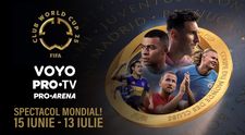 FIFA Club World Cup 2025 se vede, din 15 iunie, în exclusivitate pe VOYO, la PRO TV și PRO Arena!