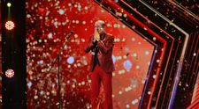 Un artist de 72 de ani a convins-o pe Andra să apese Golden Buzz-ul: 