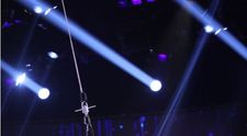 Românii au talent 2021: Luana Cayres a făcut spectacol atârnată...de păr și i-a lăsat mască pe jurați