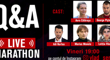 Ai o întrebare năstrușnică? Actorii din VLAD te premiază live pe Instagram! Află totul despre concurs