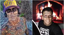 Cel mai tatuat om din Brazilia, de nerecunoscut după ce și-a îndepărtat complet, cu laser,  desenele de pe față! Incredibil cum arată acum VIDEO