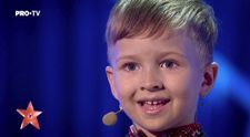 Cum arată acum Vlad Ciobanu. La 5 ani, puștiul a ridicat în picioare publicul de la Românii au talent