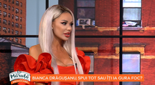 Bianca Drăgușanu, spui tot sau îți ia gura foc? Cum s-a descurcat vedeta la provocarea lui Cătălin Măruță