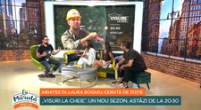 Cristina Joia, Laura Boghiu și Omid Ghannadi, detalii despre noul sezon Visuri la cheie. Premiera, diseară, de la 20:30