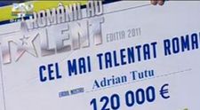 Cati bani ii ia statul lui Adrian Tutu, castigatorul premiului de 120.000 euro de la 