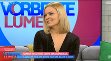 VIDEO Cum își împarte timpul Lavinia Petrea pentru a își crește copiii