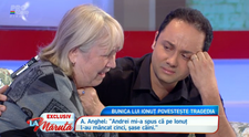 Maruta, cu ochii in lacrimi la TV. Bunica lui Ionut, copilul sfasiat de maidanezi, povesteste cum s-a intamplat tragedia