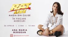 Ana Maria Mărgean aduce Magia din culise pe conturile de social media Românii au talent! Bogdan Bolohan îi va fi alături
