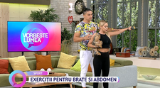 Exerciții pentru tonifierea brațelor și abdomenului cu Alexander Florescu