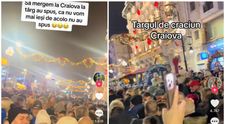 Imaginile cu nebunia de la Târgul de Crăciun de la Craiova fac senzație pe net: „Credeam că nu mai ies vie de acolo!