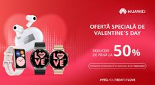„Sincronizează-ți ritmul inimii” cu Huawei, de Valentine’s Day. Device-uri cu până la 50% reducere