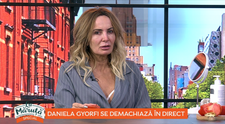 Daniela Gyorfi s-a demachiat în direct în emisiunea „La Măruță”! Cum arată acum vedeta