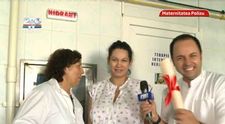 Doamna Bamboi s-a dus sa o viziteze la maternitatea Polizu pe Nicoleta Luciu