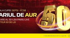 (P) Pariază LIVE la Sepsi - FCSB! Promoția 