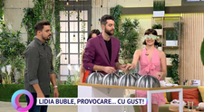 Lidia Buble participă la provocare cu gust. Ce surprize i-au pregătit Lili Sandu, Bogdan și Shurubel