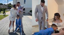 Culiță Sterp și Daniela Iliescu și-au botezat fetița. Artistul și soția lui nu au dezvăluit data evenimentului până astăzi: „Prințesa noastră”
