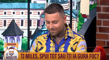 Tj Miles acceptă provocarea sosurilor picante