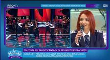 VIDEO Claudia Iuga, polițistă cu talent, semifinalistă la Vocea României
