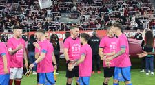 Echipele Rapid și FCSB, în roz la derby-ul etapei pentru a susține  Fundația Renașterea și a încuraja participarea la  Race for the Cure Romania, ediția a 10-a