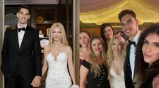Cum arată sora lui Victor Cornea. Andrada lucrează la NASA și a venit din America special pentru nunta tenismenului cu Andreea Bălan