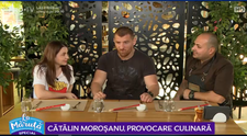 VIDEO Cătălin Moroșanu, provocare culinară