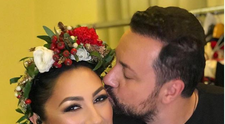 Andra și cei doi copii, fotografie superbă de familie! Cât de drăguți sunt David și Eva