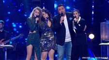 Vocea României 2023: Semifinala. Theo & Horia, moment fabulos alături de Melisa Antonesi și Alexandra Sîrghi cu piesa „Praf de stele”