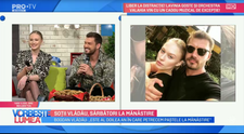 VIDEO Soții Vlădău, sărbători la mănăstire