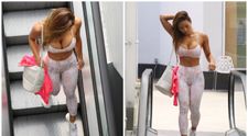 Cea mai vanata vedeta de catre paparazzi, aparitie sexy la sala de fitness. Cum a fost fotografiata Daphne Joy