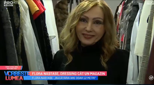 VIDEO Flora Năstase, dressing cât un magazin