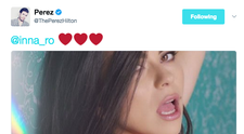 Cea mai recenta piesa a INNEI “Gimme Gimme” pe blogul lui Perez Hilton