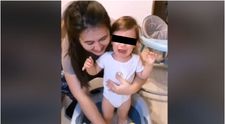 Femeia care și-a ținut bebelușul plângând într-o cadă cu zăpadă, primele declarații! De ce a recurs, de fapt, la un asemenea gest: „Toți ați spus că traumatizez copilul”