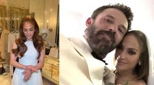 Jennifer Lopez a arătat  fotografii noi de la nunta ei! Ce a ales să promoveze?