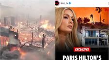 Un incendiu devastator a distrus reședințele de milioane de dolari ale celebrităților de la Hollywood. Paris Hilton și-a văzut casa arzând la TV